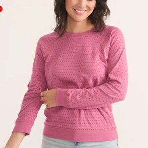 Marine Layer Reversible Raglan Sweatshirt Size L